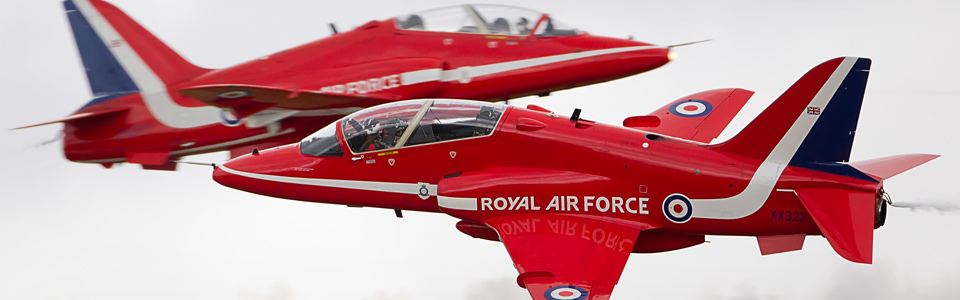 Action Photography - Red Arrows at RIAT, 2011