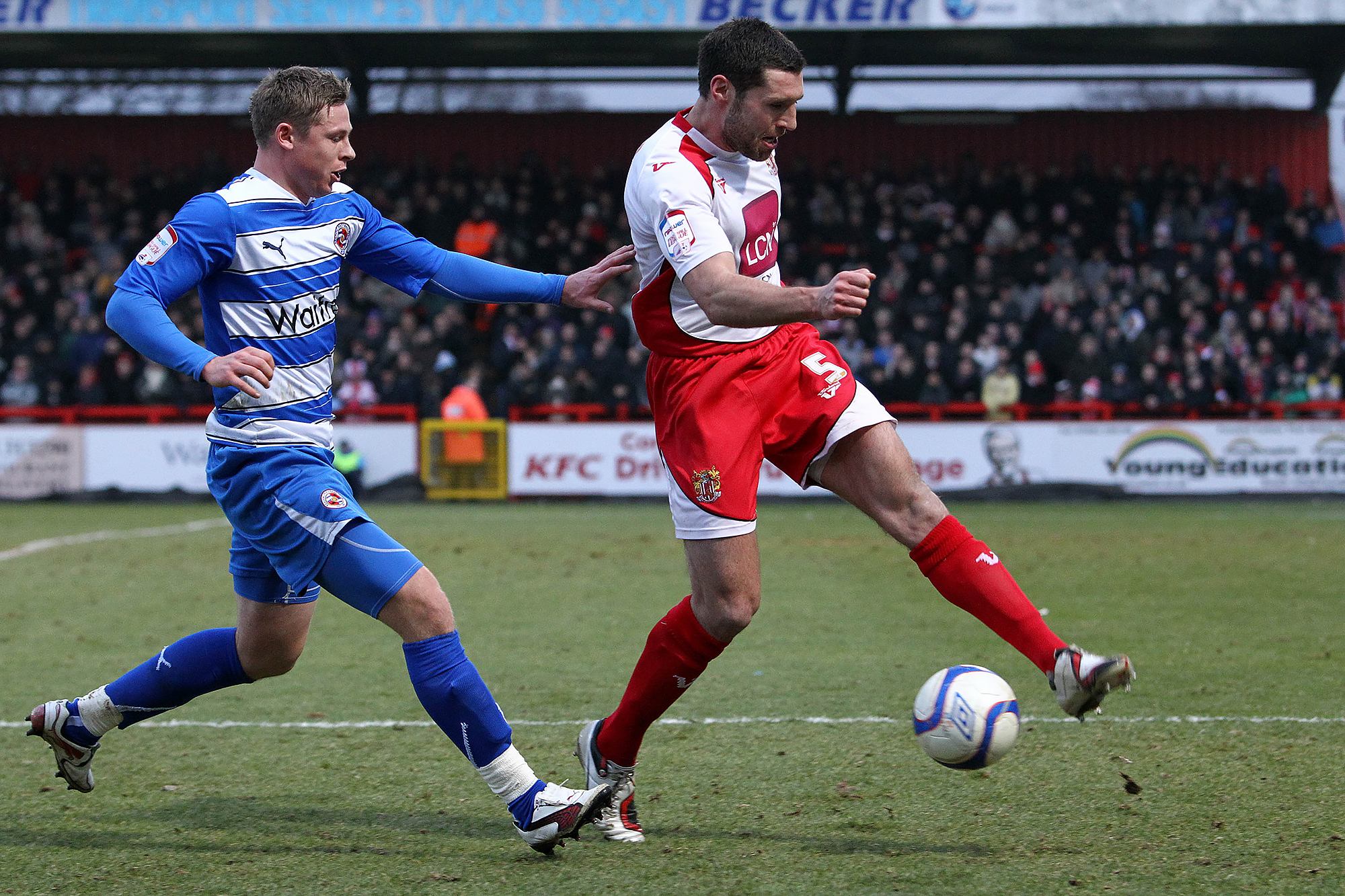 Stevenage FC -v- Reading FA Cup npower Championship 29/01/2011