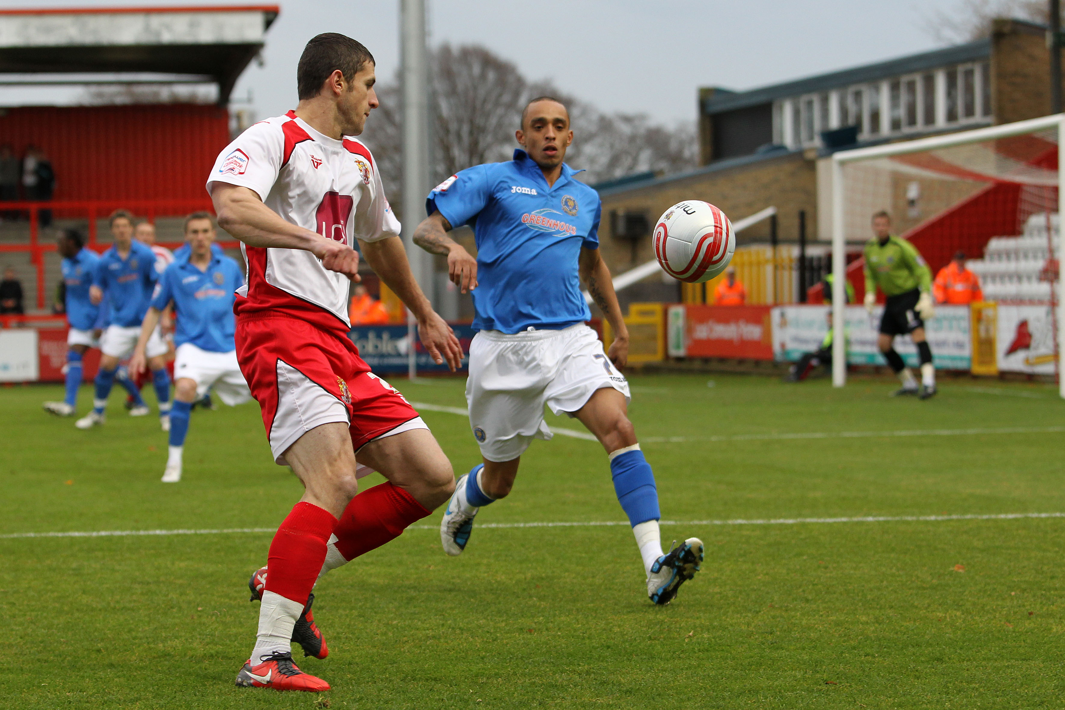 Stevenage Borough FC v Shrewsbury Town FC npower Championship 6/11/10